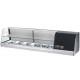 Vitrina refrigerada mostrador 145 2L 6P