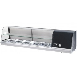 Vitrina refrigerada mostrador 145 2L 6P