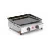 Plancha a gas Vitrokitchen PG220IB dos quemadores