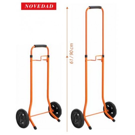 Carro Extensible 61/90cm. Porta-Botellas Gas