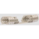 Soporte de ruedas de cesto de lavavajillas Fagor, Edesa 1LF13SX, 2LF013SX, LE21P, LFA19S, ROMAN V061IT